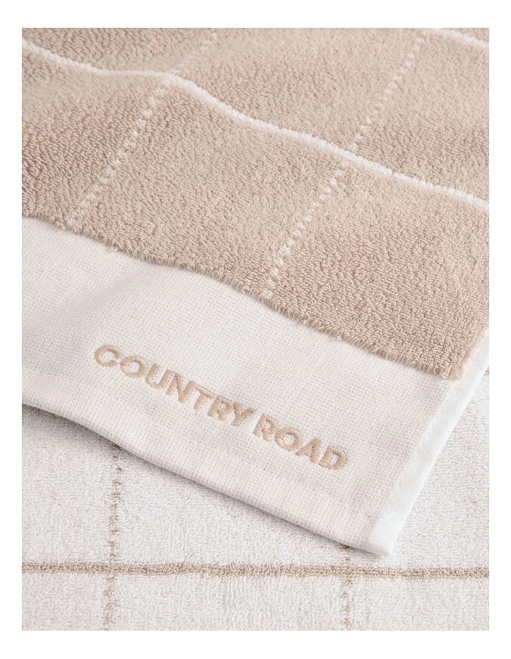 Country Road Kiko Australian Cotton Bath Sheet In Natural MYER