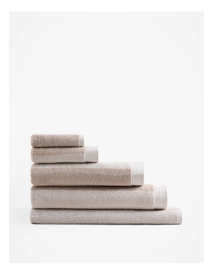 Eve Australian Cotton Hand Towel in Natural image 3