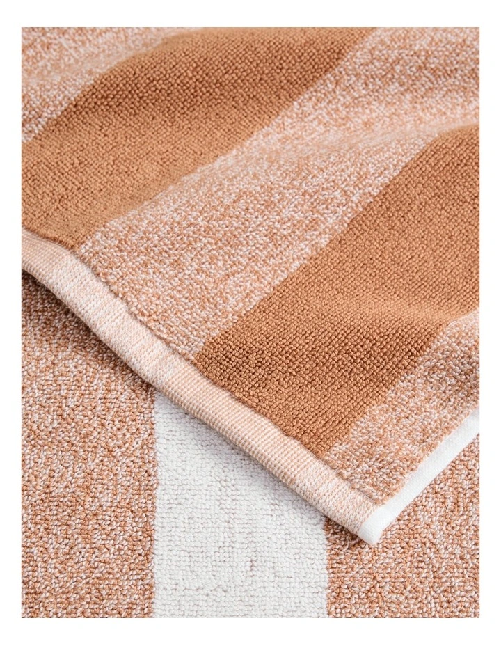 Eve Australian Cotton Bath Mat in Faded Terracotta image 2