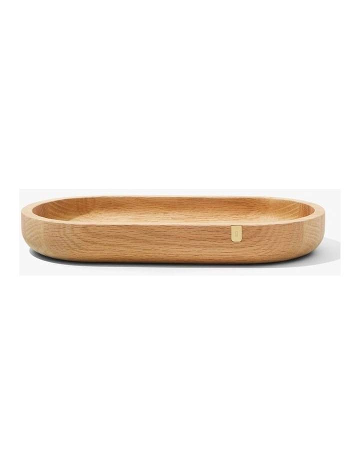 Theo Timber Long Dish Server in Natural image 1