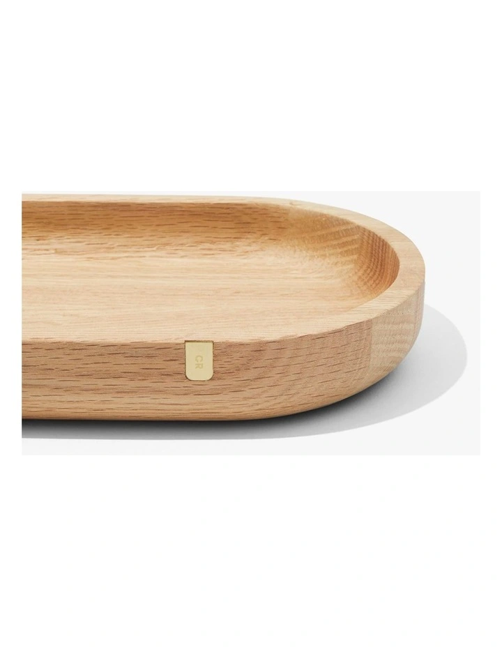 Theo Timber Long Dish Server in Natural image 3