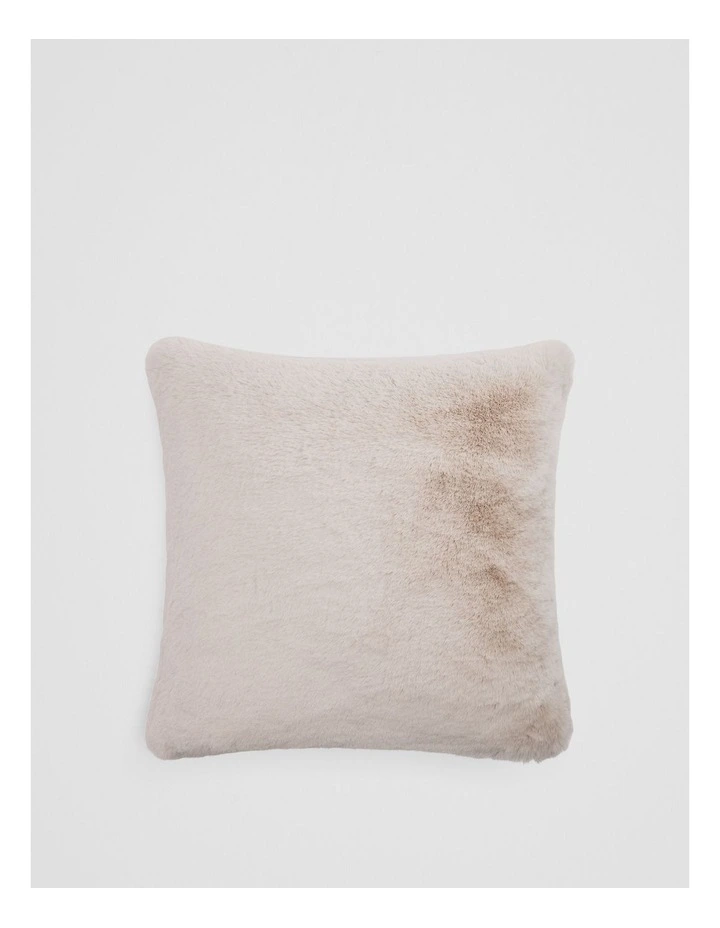 Hailey Polyester 55x55 Cushion in Snow image 1
