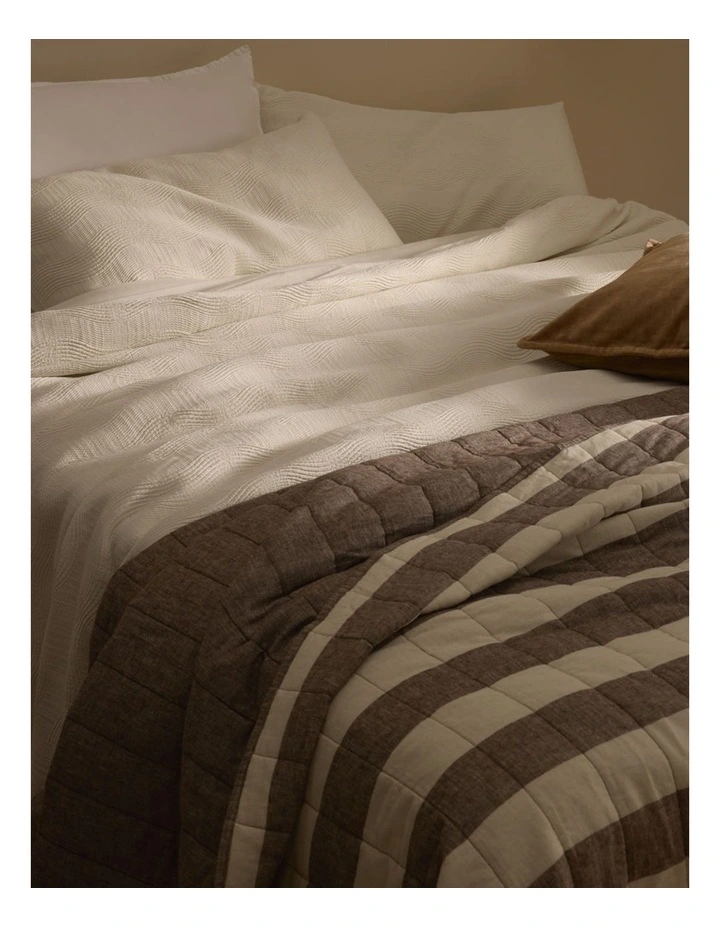 Lewis Bed Cover in Chocolate image 2