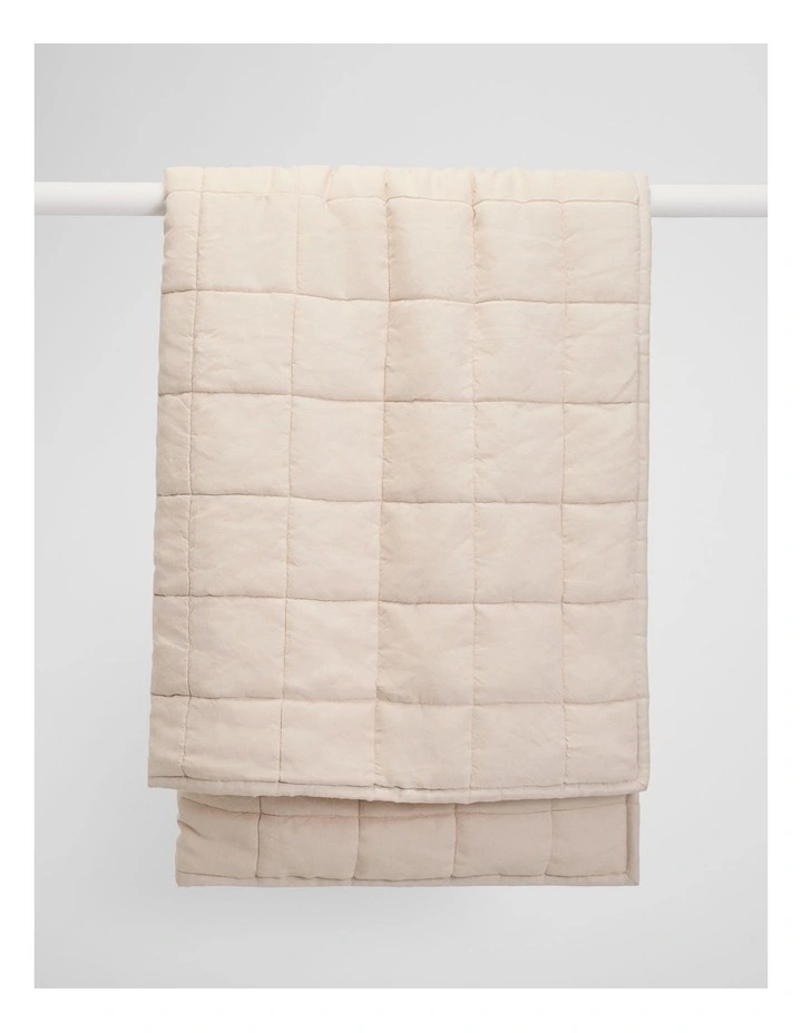 Sarra Sherpa Throw in Natural image 1