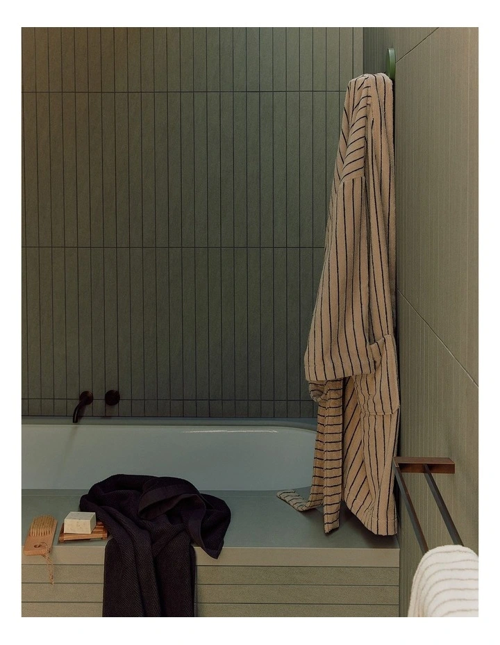 Farrah Australian Cotton Robe in Natural image 2