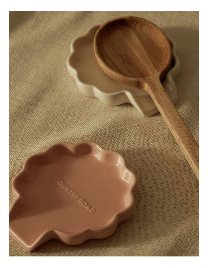 Country Road Fleur Spoon Rest In Rose MYER