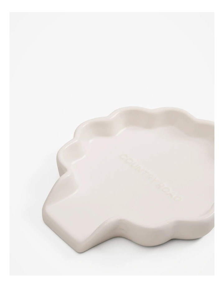 Fleur Spoon Rest in Snow image 3
