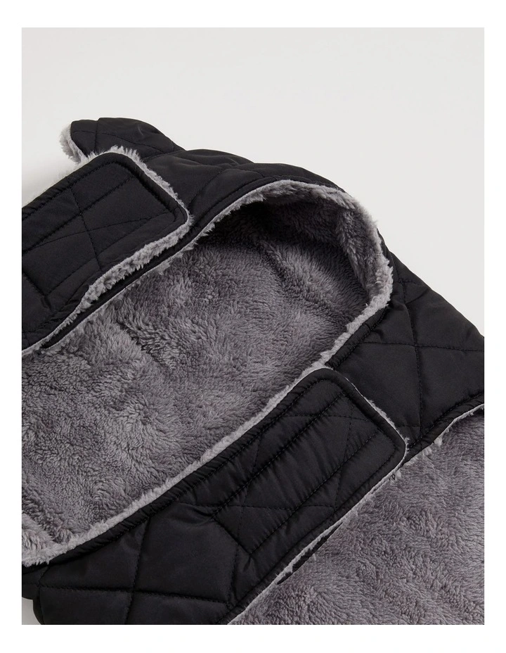 Alfie Puffer in Charcoal image 2