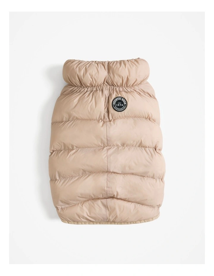 Nylon Balto Pet Puffer in Natural image 1