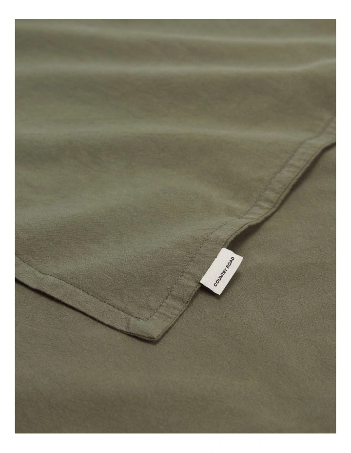 Brae Australian Cotton Queen Quilt Cover in Juniper image 3