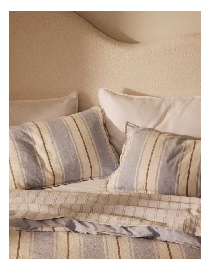 Saber Queen Flat Sheet in Lake image 2