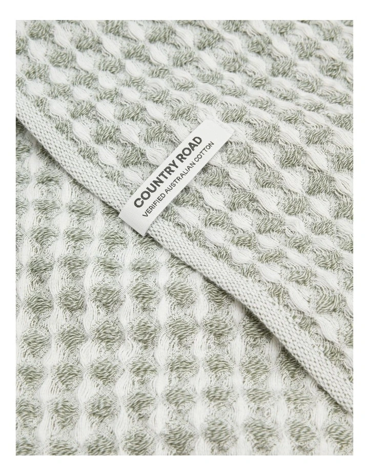 Meeka Australian Cotton Tea Towel Pack Of 2 in Juniper image 2
