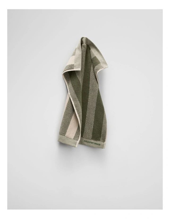 Eve Australian Cotton Hand Towel in Juniper image 1