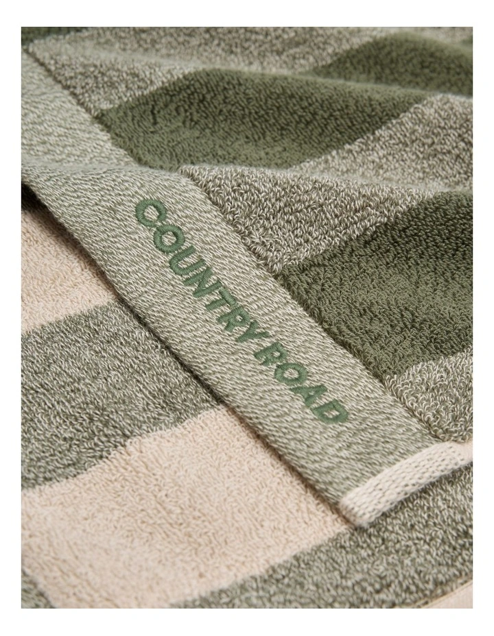 Eve Australian Cotton Hand Towel in Juniper image 2