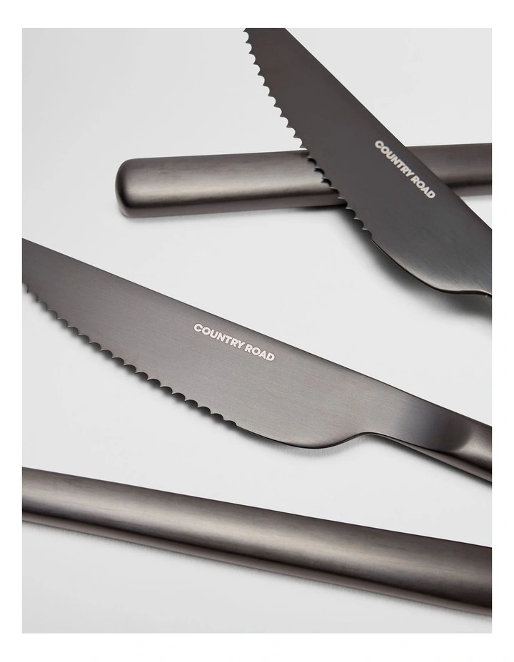 Nolan Steak Knife Set Of 4 in Graphite image 2
