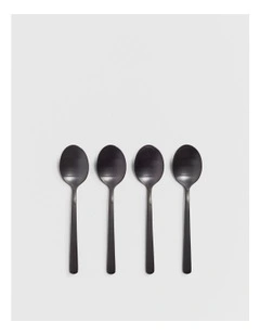 Nolan Teaspoon Set Of 4 in Graphite