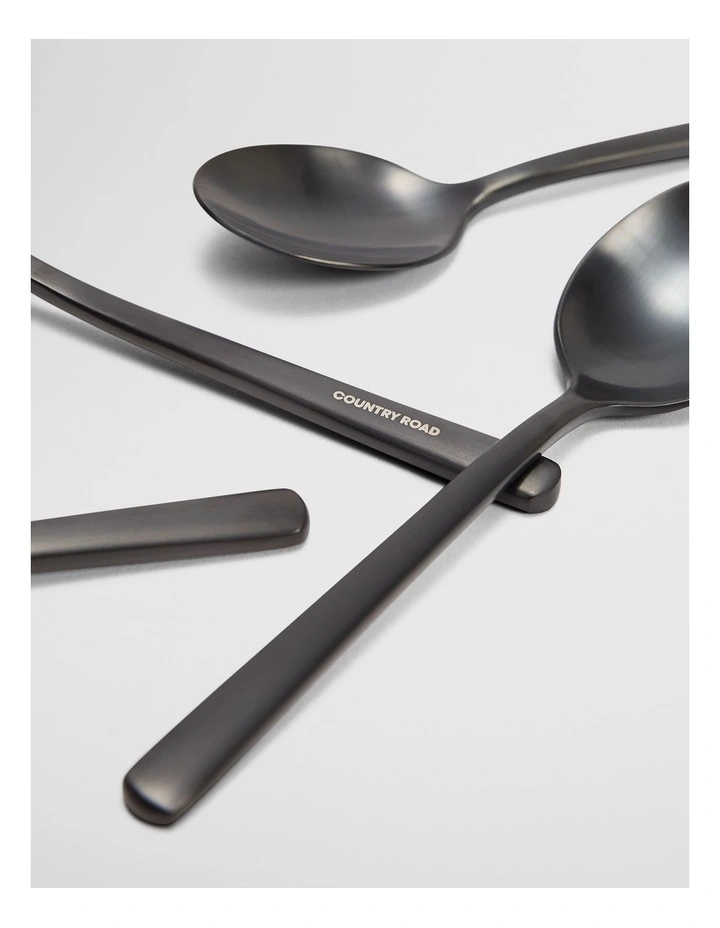 Nolan Teaspoon Set Of 4 in Graphite image 2