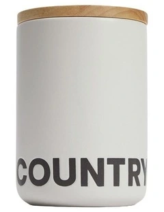 Demm Medium Canister in Snow