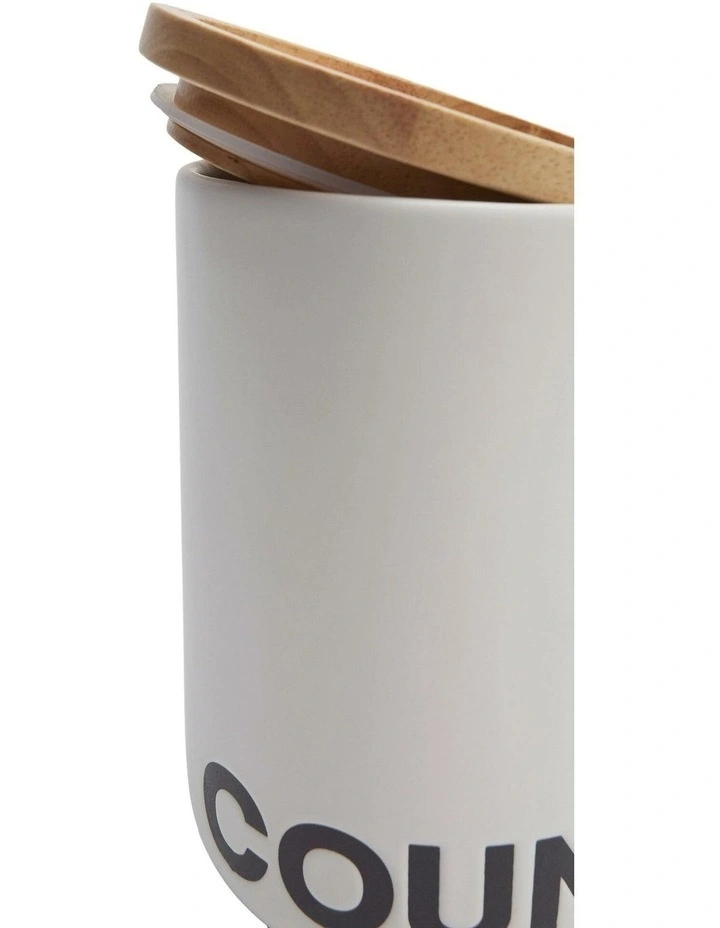 Demm Medium Canister in Snow image 2