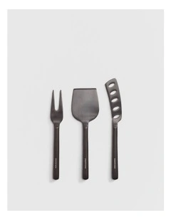 Nolan Cheese Knife Set in Graphite