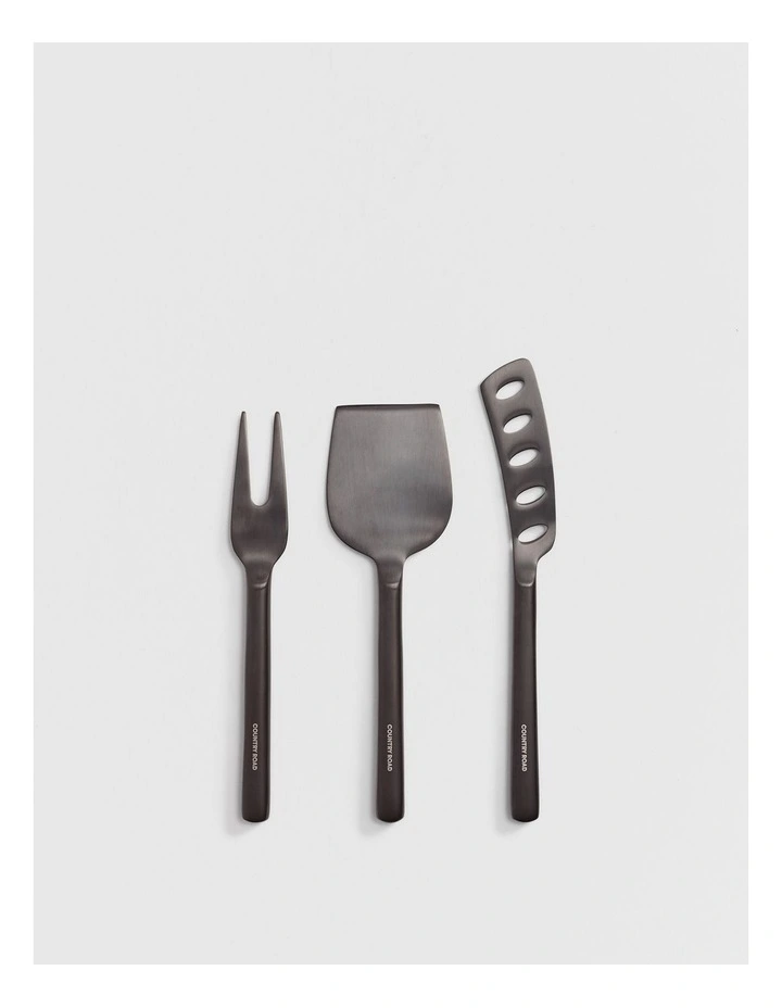 Nolan Cheese Knife Set in Graphite image 1