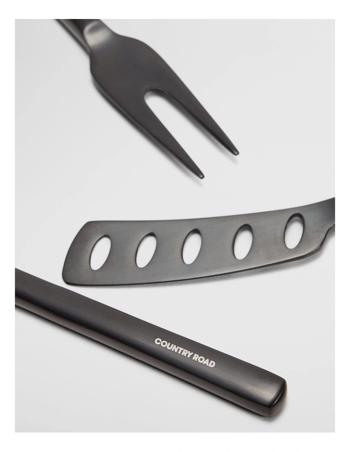 Nolan Cheese Knife Set in Graphite image 2