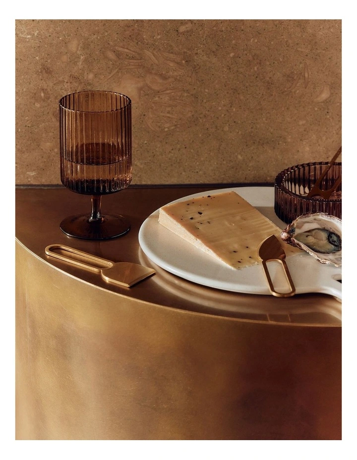 Nolan Cheese Knife Set in Soft Gold image 2