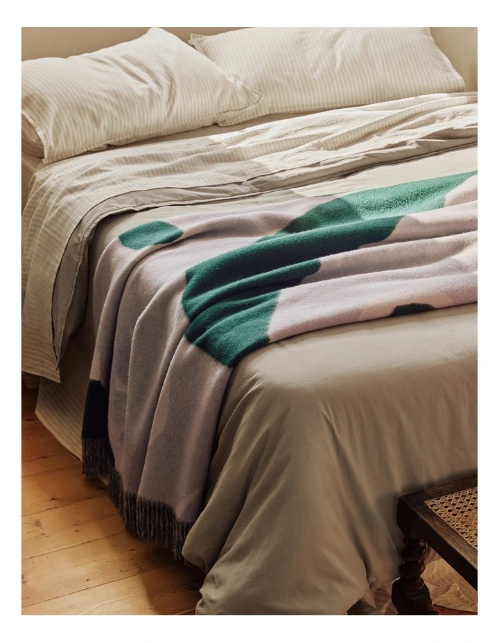 CR x Julie White Gum Blossoms Throw in Bermuda image 2