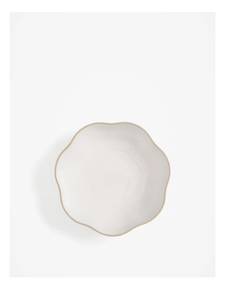 Como Serving Bowl in Natural image 4