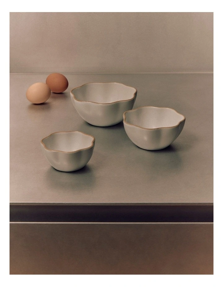 Como Dip Bowl Set in Natural image 2