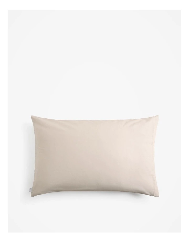 Dakota Standard Pillowcase Pair in Natural image 4