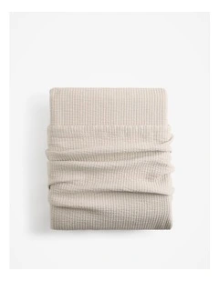 Dakota Super King Quilt Cover in Natural