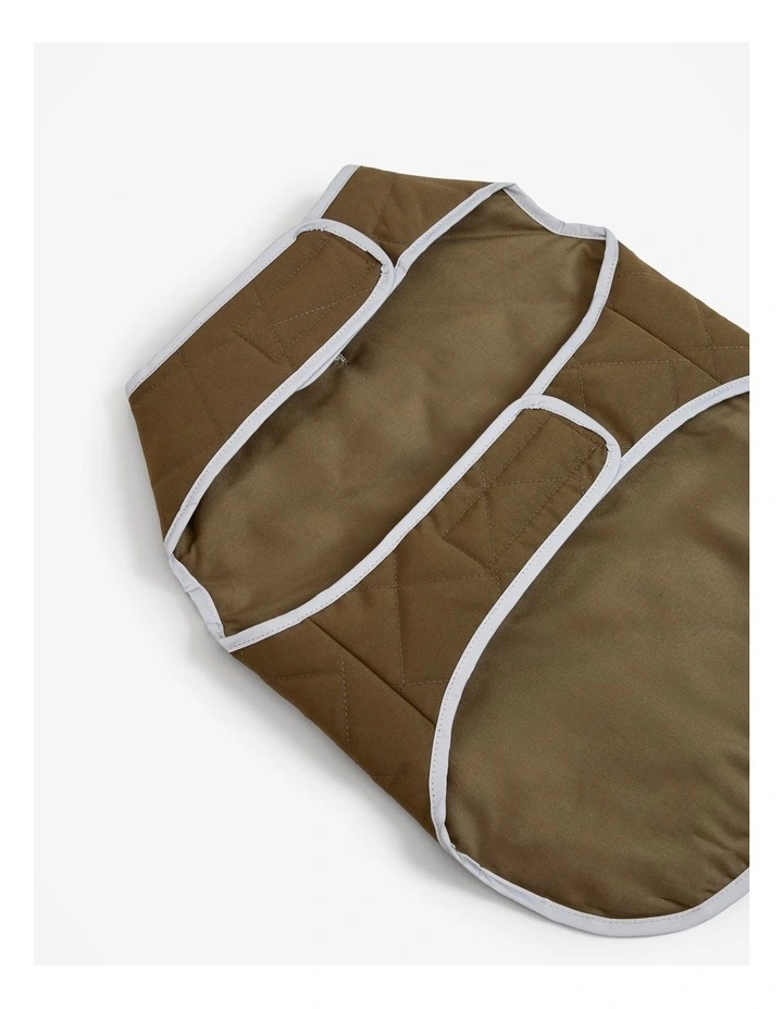 Royal Rain Vest in Khaki image 3