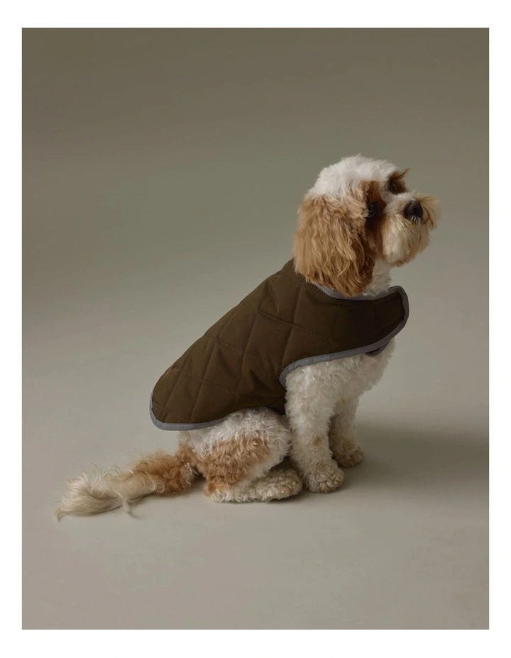 Royal Rain Vest in Khaki image 5