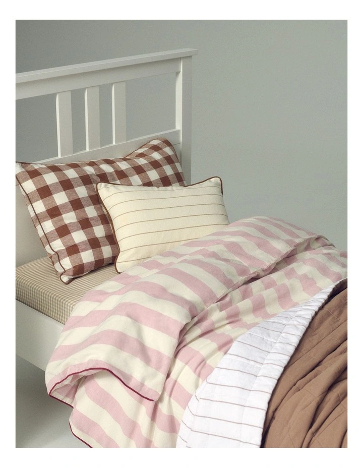 Otto Standard Pillowcase Pair in Maple image 2