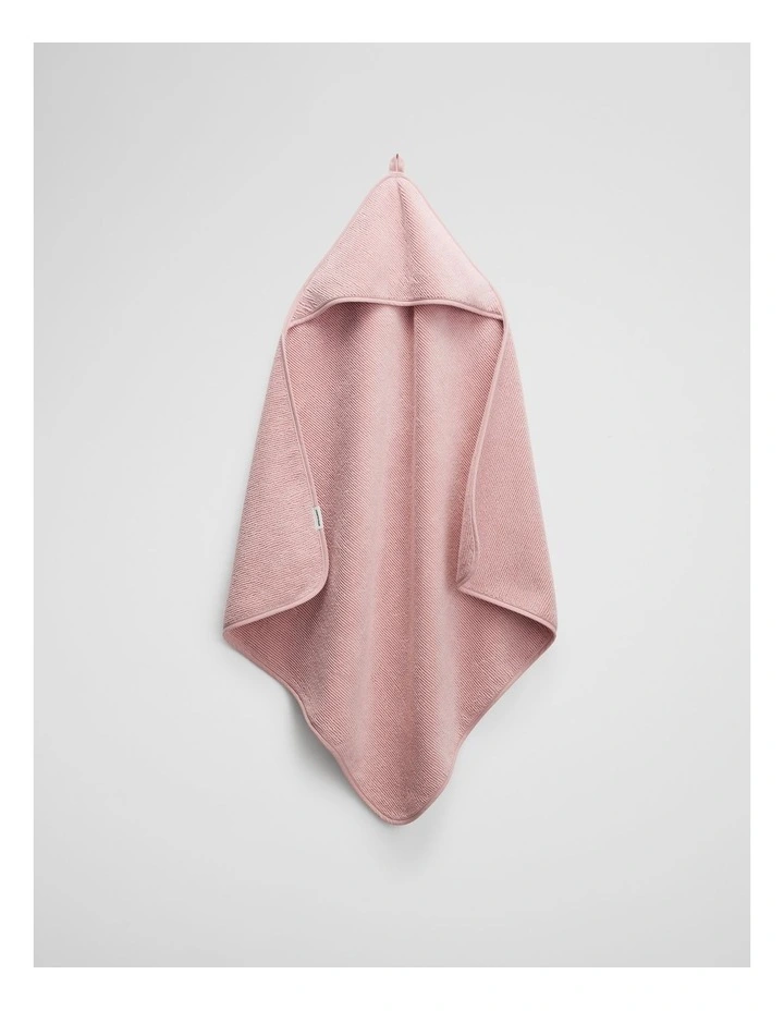 Mara Hooded Towel in Lotus image 1