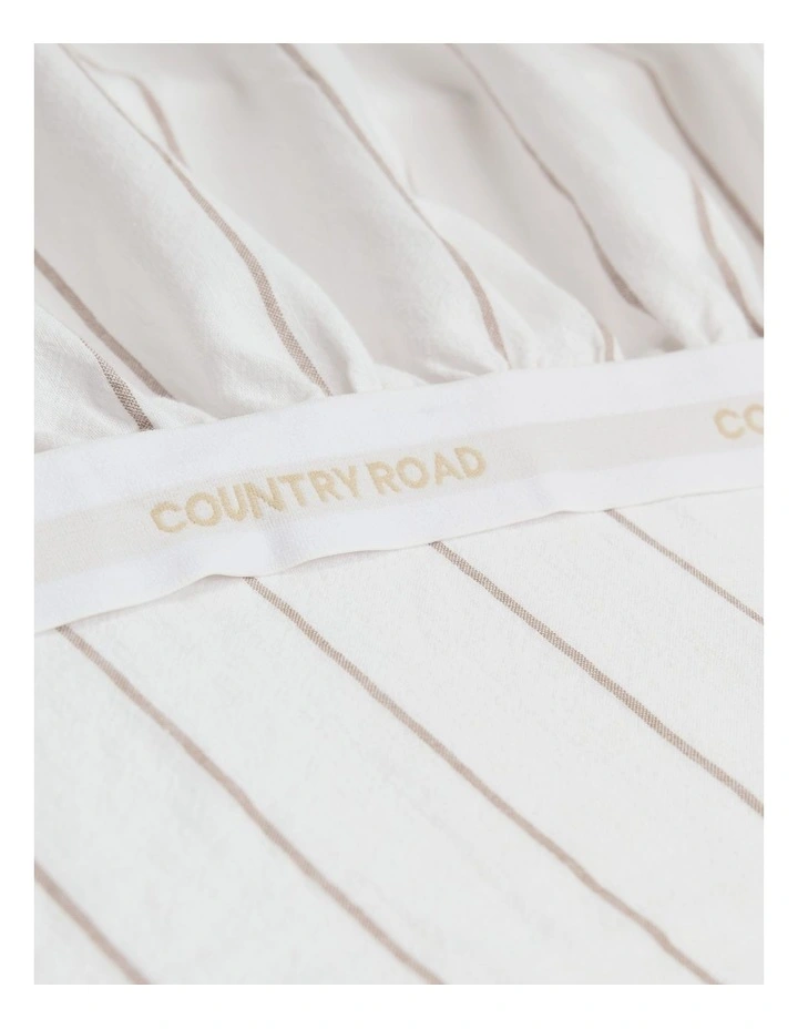 Zuri Cot Fitted Sheet in Maple image 1