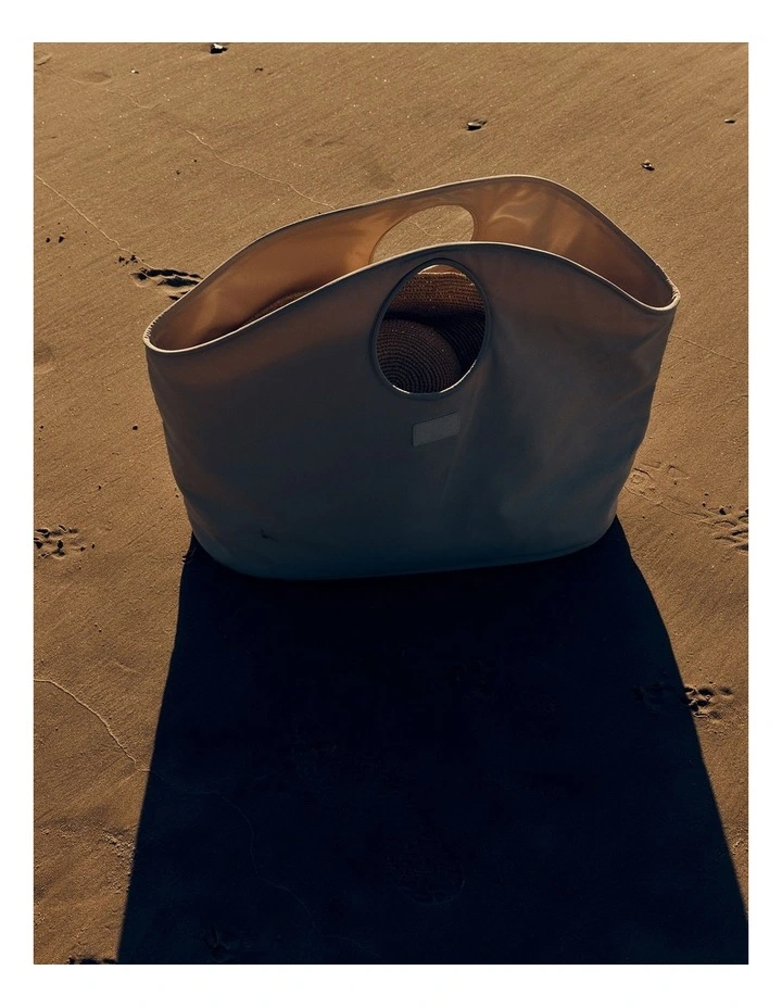 Bay Beach Bag in Natural image 4