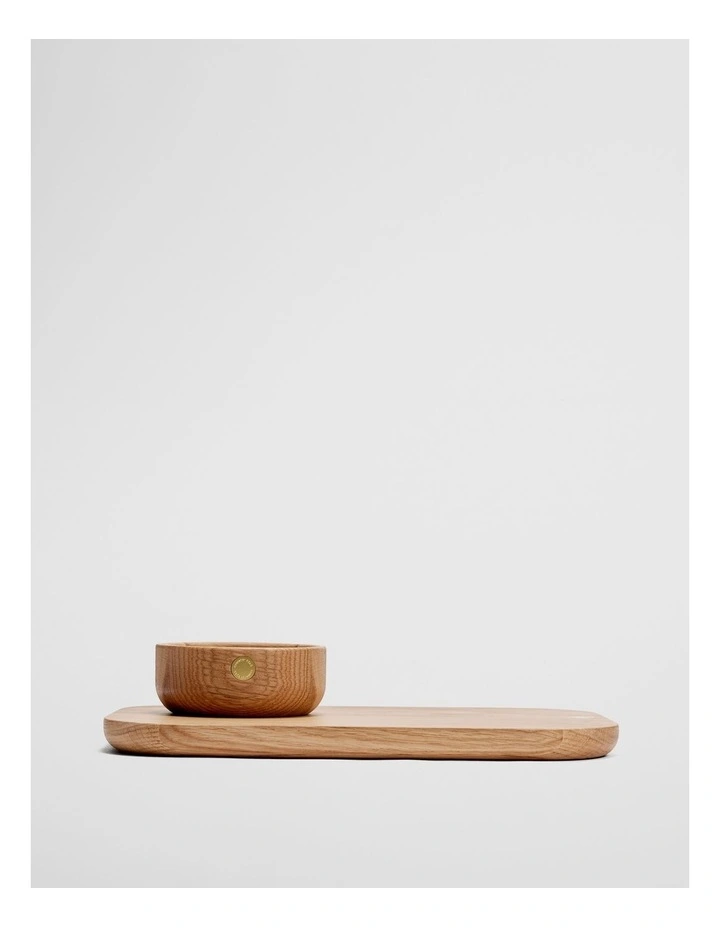 Millie Board And Bowl Set in Natural image 1