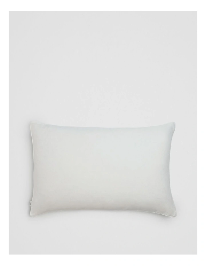 Silk Linen Pillowcase in Snow image 4