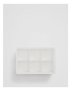 Flynn Ice Cube Tray in Snow