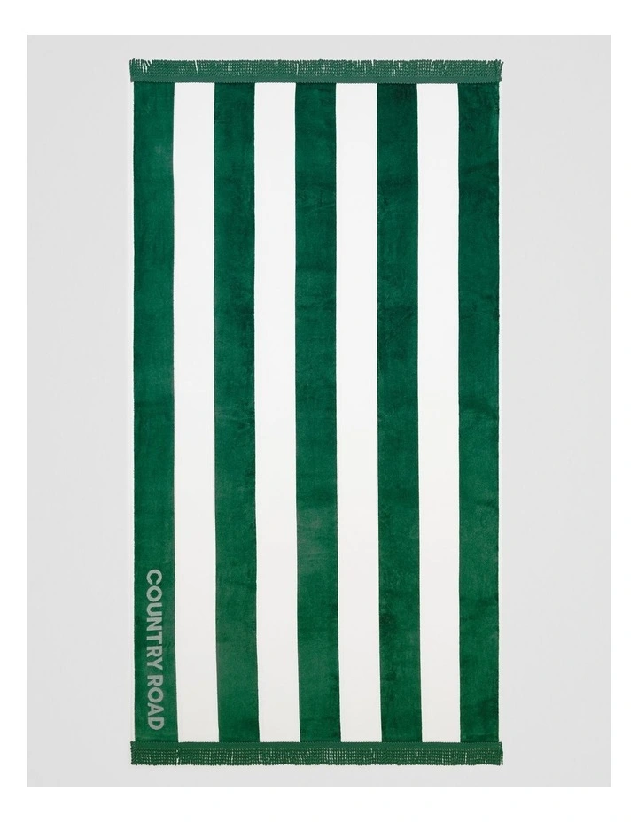 Beau Australian Cotton Beach Towel in Multi image 1