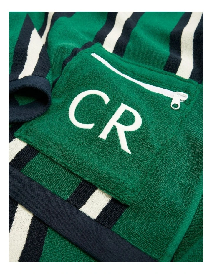 Verified Australian Cotton Cr Pocket Towel in Jungle image 2