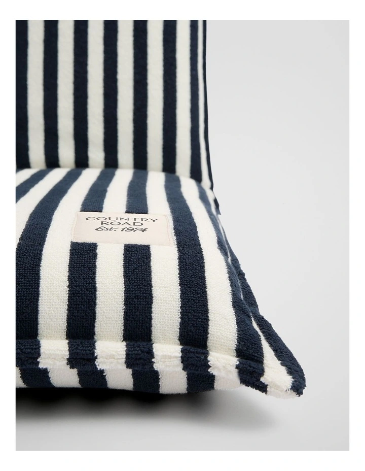 Bonnie Australian Cotton Beach Chair in Navy image 2