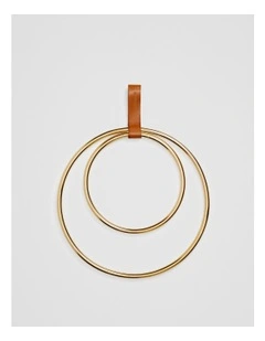 Noel Wreath in Brass