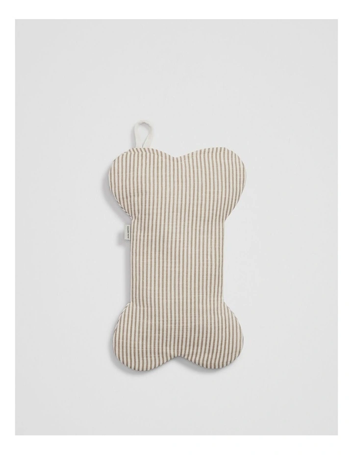 Pet Christmas Stocking in Natural Stripe image 1