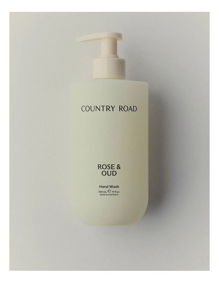 Australian Made Rose & Oud Hand Wash 500ml in Rose And Oud image 1