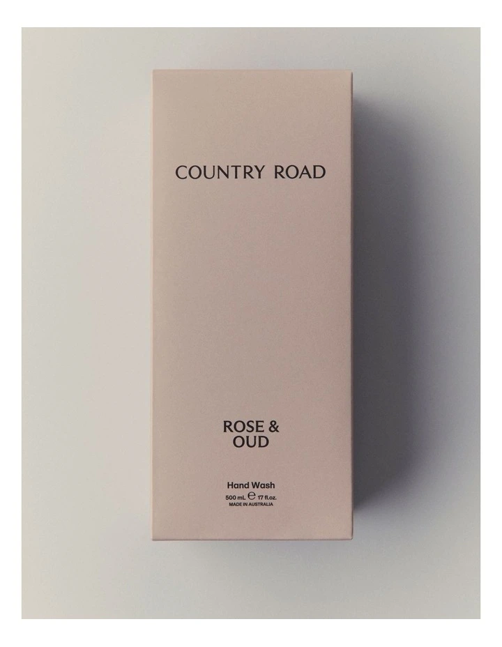 Australian Made Rose & Oud Hand Wash 500ml in Rose And Oud image 4