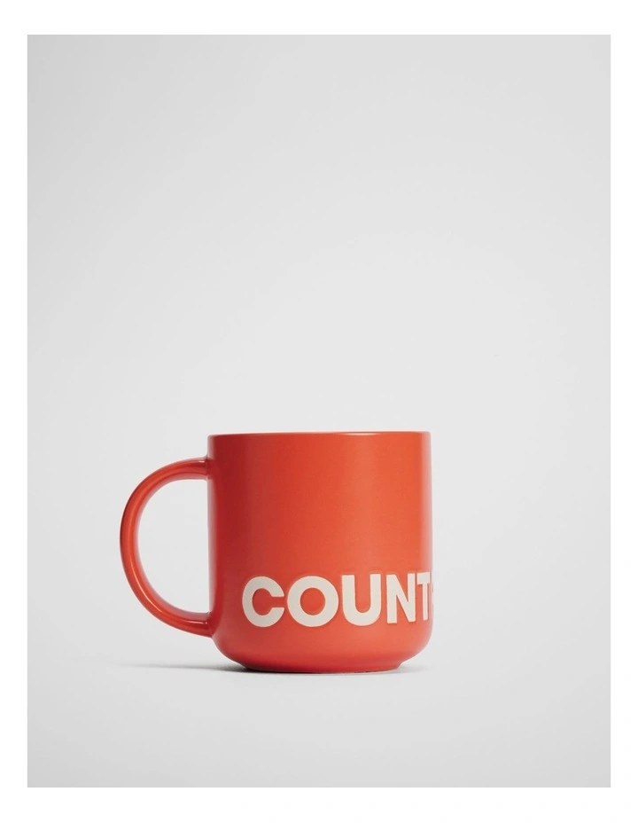 Demm Mug in Tangerine image 1