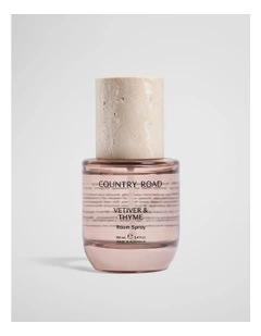 Australian Made Vetiver & Thyme Room Spray 100ml in Vetiver And Thyme